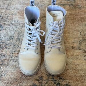 Dr. Martens White Women's Boots